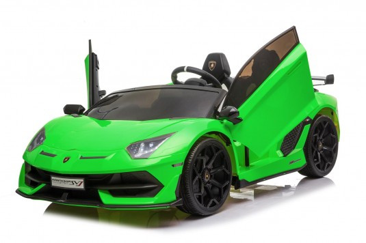 Детский электромобиль Lamborghini Aventador SVJ (A333MP) зеленый