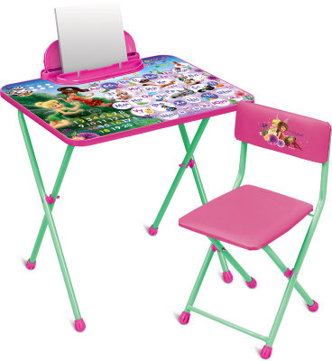 Комплект Детской Складной Мебели Ника Disney Д2ф1 Феи Азбука