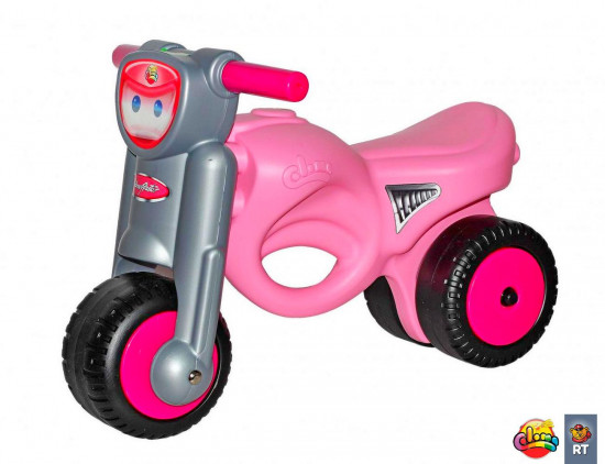 48233 Каталка-мотоцикл Мини-мото pink