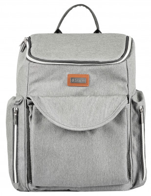 Рюкзак текстильный Farfello F8, Светло-серый