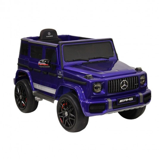 Детский электромобиль Mercedes-Benz G63 (K999KK)-4 WD синий глянец