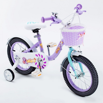 Двухколесный велосипед RoyalBaby Chipmunk CM16-2 MM purple