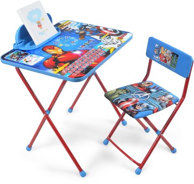 Комплект Детской Складной Мебели Ника Disney-4 Д4а Мстители-Железный Человек