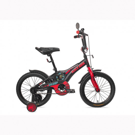 KG1210 2-х колесный велосипед BA Sharp 12"; 1s (черно-красный)