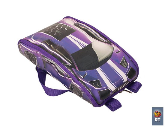 Рюкзак "Тачки"  для велосипедов и самокатов violet