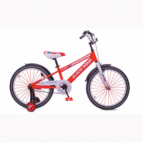 KG1623 2-х колесный велосипед BA Sport 16", 1s (огненно-красный)