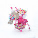 3500 Кукольная коляска RT цвет светло-розовый
