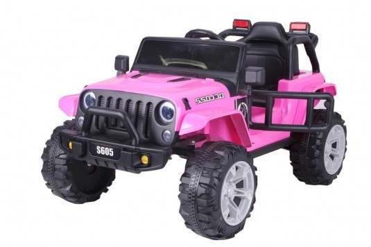 Детский электромобиль Т222ТТ розовый