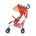Прогулочная коляска Chipolino Ergo, red baby dragon