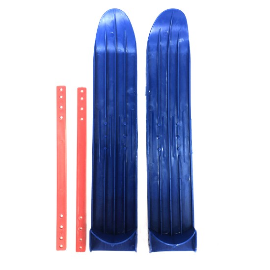 Мини-лыжи большие с ремнями Р-1 (синий)