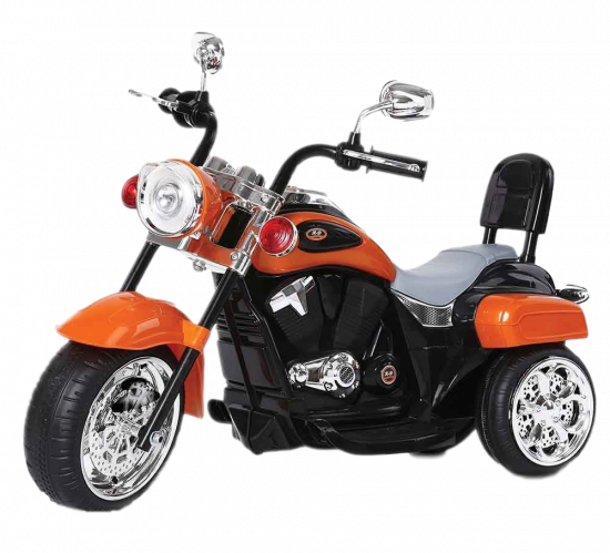 Детский электромобиль Farfello Мотоцикл (2020) TR1501 6V, Оранжевый