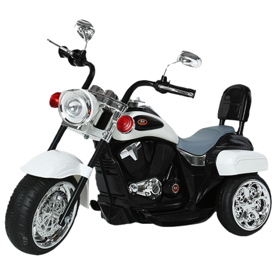Детский электромобиль Farfello Мотоцикл (2020) TR1501 6V, Белый