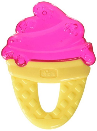 Прорезыватель Chicco "Мороженое" (охлаждающий) цвет красный, арт.  310412049