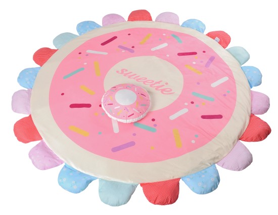 Коврик для игр складной Farfello Z2 Пончик, Розовый