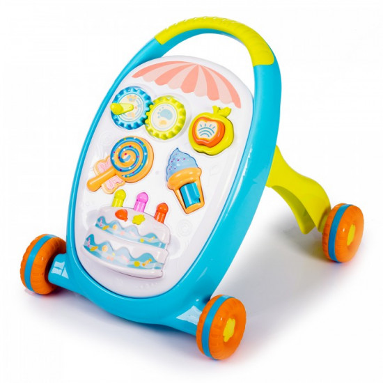 Развивающая игрушка-каталка BabyHit MOVE&PLAY SWEETS, голубой