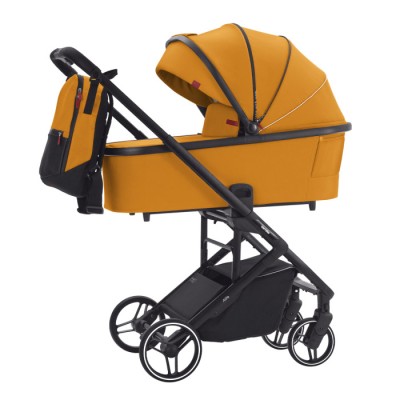 Детская коляска 3в1 CARRELLO Alfa CRL-6508 Sunrise Orange