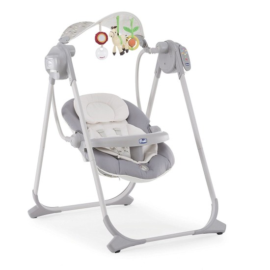 Качельки Chicco Polly Swing Up, Silver