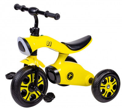 Велосипед трехколесный Farfello 2021 S-1201, Желтый