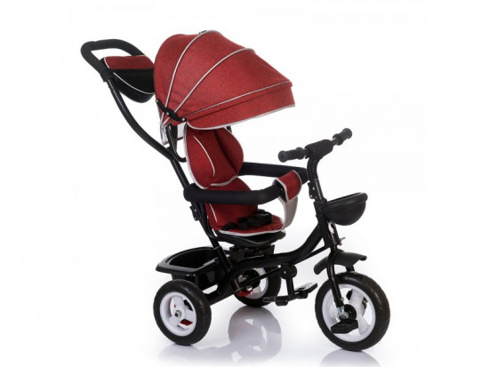 Велосипед-трицикл трехколесный BabyHit Kids Ride, Красный