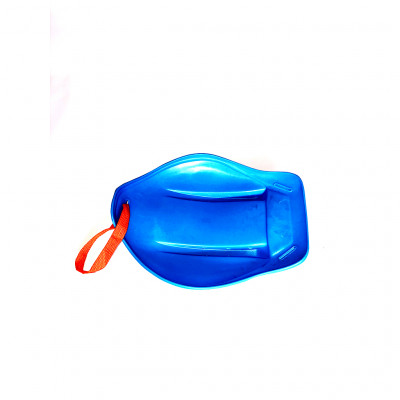 Санки-ледянки с ручкой-ремнем, L-33 синие