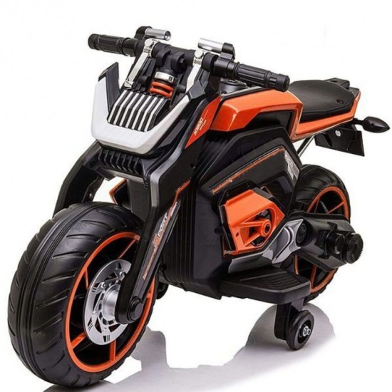 Детский электромотоцикл Х111ХХ оранжевый