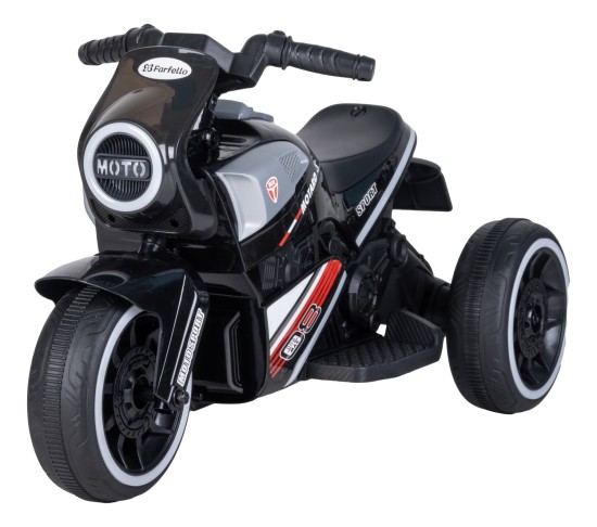 Детский электромобиль Farfello трицикл (2021), Черный