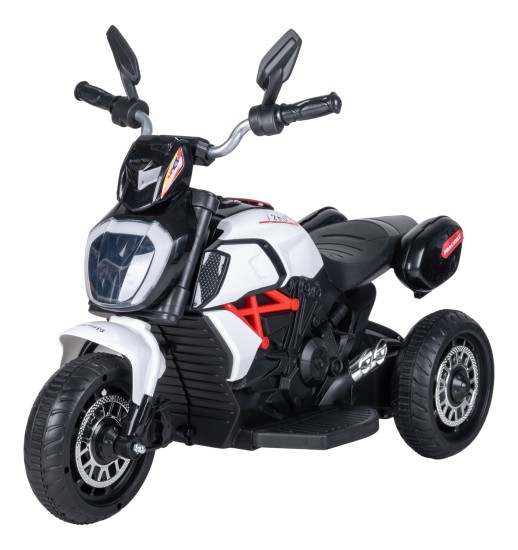 Детский электромобиль Farfello трицикл (2021) JJ202, Белый