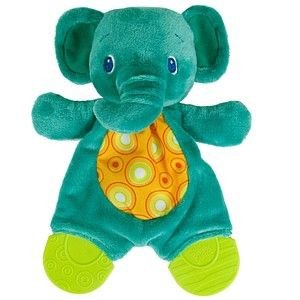 Развивающая игрушка  Bright Starts "Самый мягкий друг" Слонёнок (с прорезывателями)