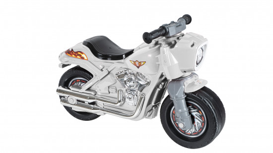 ОР504 Каталка-мотоцикл беговел Racer RZ 1 белый