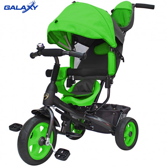 3-х колесный велосипед Galaxy Лучик VIVAT зеленый