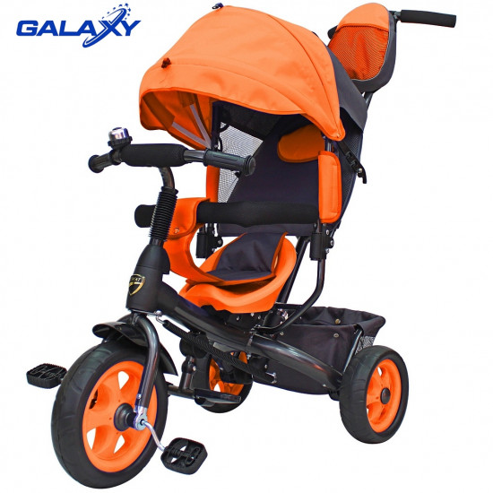 3-х колесный велосипед Galaxy Лучик VIVAT оранжевый